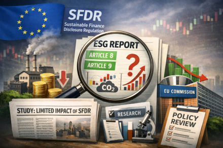 EU 지속가능금융공시 규제 실효성 논란…SFDR 연구 결과와 제도 개편 논의