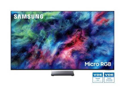 삼성전자 마이크로 RGB TV, VDE ‘눈 안전성·생체 리듬 디스플레이’ 인증 획득