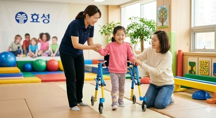 효성, 장애어린이 재활·가족 지원에 1억3천만 원 후원…지속적 사회공헌 확대