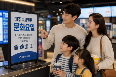 수요일마다 즐기는 문화생활… 응답자 84% “문화요일 확대 알고 있다”
