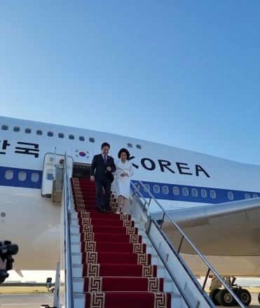 "아롤 정말 맛나더군요"…이재명 대통령, 몽골 도착 첫 인사로 전한 감사