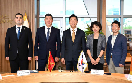 서울시-비슈케크, 우호도시 협정 체결…도시정책·경제·문화 협력 확대