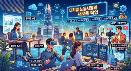 [AI 혁명, 인간 이후의 시대 ⑪] 디지털 노동시장과 새로운 직업