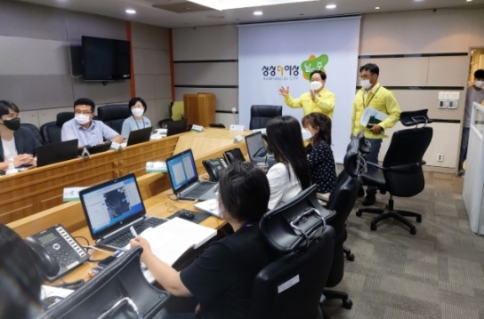 주광덕 남양주시장, 휴가 중 복귀해 수해 현장 점검