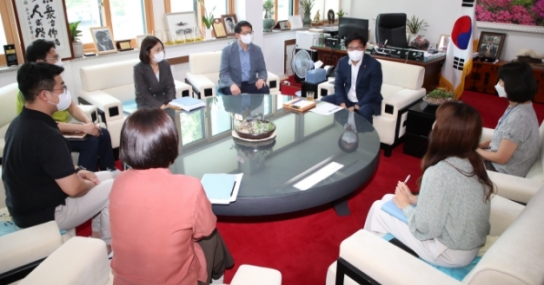 제주도의회, 직원들과 편안하고 열린 소통 시작하는 김경학 의장
