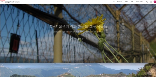 산림청 국립수목원, 구글 아트 앤 컬처와 함께 ‘DMZ자생식물원’ 온라인 전시 선보여