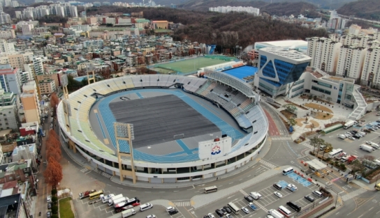 성남도시개발공사, 성남종합운동장 'RE100' 이행 ⋯ 2050 탄소중립 선도