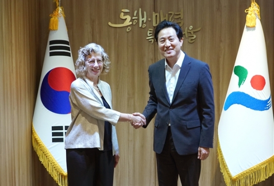 서울시와 유엔환경계획(UNEP) '대기질 개선 국제협력 방안'에 대해 논의