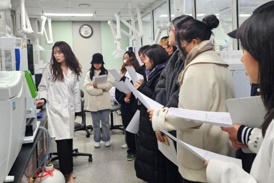 세종시 보건환경연구원, 환경분야 대학생 현장견학 실시