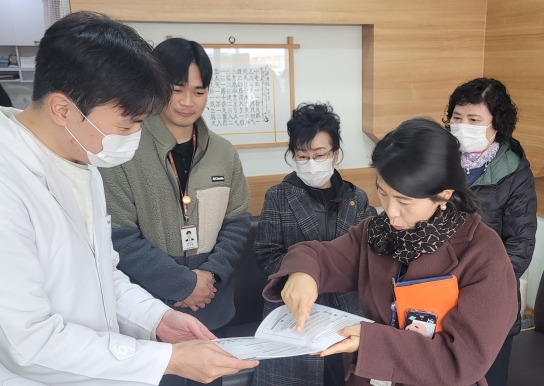 대전 대덕구, 겨울철 돌봄 사각지대 발굴 의료기관 현장 방문