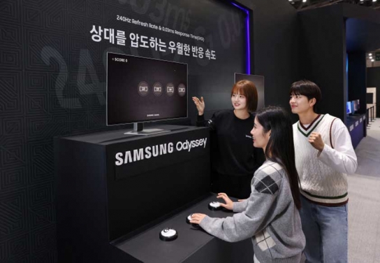 삼성전자, ‘지스타 2024’에서 오디세이 게이밍 모니터 체험존 운영