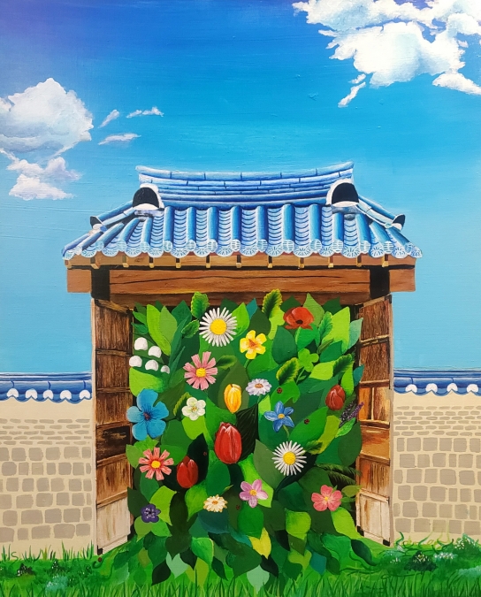 [갤러리] 청소년 환경예술가 이윤령의 '청명문(淸明門)'
